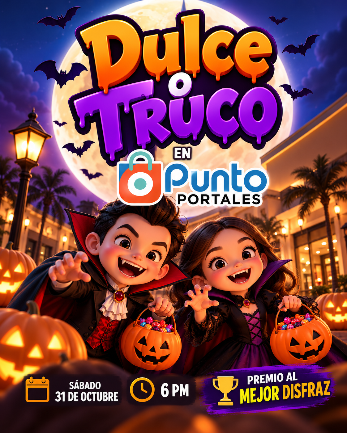 Dulce o Truco en Punto Portales